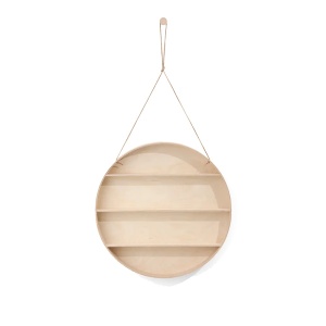Etajera de perete maro din lemn 55 cm Dorm Ferm Living