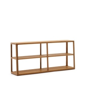 Etajera de perete maro din lemn 81 cm Maymai Kave Home