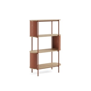 Etajera din metal maro teracota 134 cm Vori Quiet Object
