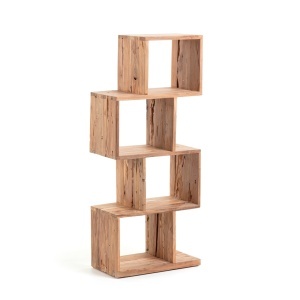 Etajera maro din lemn 132 cm Aroba Kave Home
