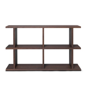 Etajera maro din lemn 72 cm Kona Ferm Living
