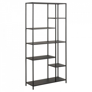 Etajera neagra din metal 165 cm Newcastle Quiet Object
