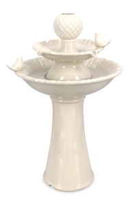 Fantana arteziana ivorie din ceramica Niky Bizzotto