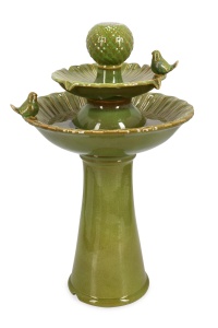 Fantana arteziana verde din ceramica Niky Bizzotto