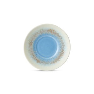 Farfurioara multicolora din ceramica 12 cm 70s Azure HKliving