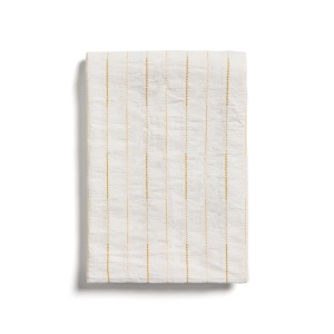 Fata de masa galbena din bumbac 170x170 cm Anila Kave Home