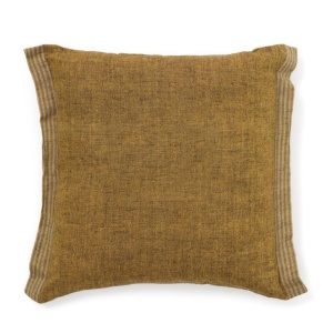 Fata de perna galben mustar din fibre naturale 45x45 cm Niven Kave Home