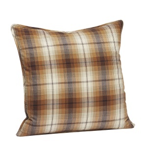 Fata de perna patrata multicolora din bumbac 50x50 cm Woven Pumpkin Madam Stoltz
