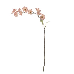 Floare artificiala roz din fibre sintetice 90 cm Wild Cherry Bloomingville