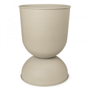 Ghiveci crem din metal 50x73 cm Less L Ferm Living