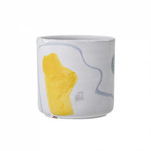 Ghiveci decorativ multicolor din teracota 12 cm Azura Bloomingville