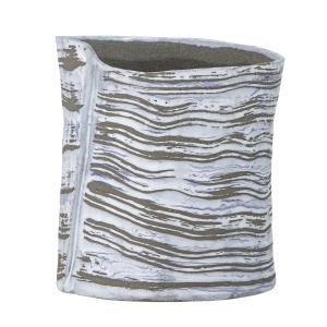 Ghiveci gri din ceramica 18 cm Adelle Bloomingville