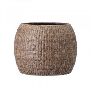 Ghiveci maro din ceramica 17 cm Nino Creative Collection