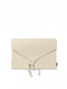 Husa laptop alb antic din bumbac Ally Ferm Living