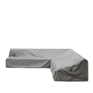Husa pentru canapea gri din textil pentru 7 persoane Iria Kave Home