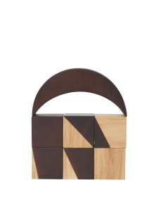 Joc de construit maro din lemn Phase Ferm Living