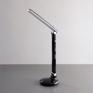 Lampa de birou neagra din plastic 36 cm Biurkowa Zuma Line