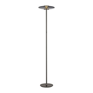 Lampadar gri din metal cu 2 LED-uri 180 cm Pure Vitrum Zuma Line