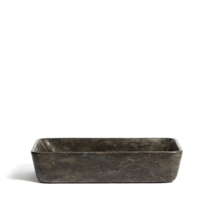 Lavoar gri din marmura Darnen Rectangular Kave Home