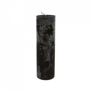 Lumanare neagra din ceara parafinica 25 cm Ronald LifeStyle Home Collection