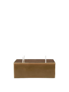 Lumanare parfumata maro bronz din fibre naturale 5 cm Burren Ferm Living