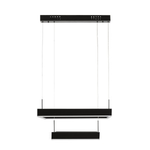 Lustra din metal negru Darby Thai Natura