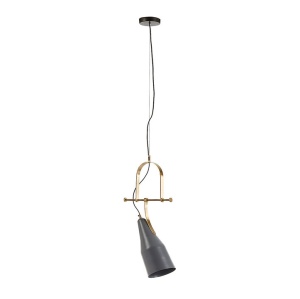 Lustra gri inchis din metal Zone Kave Home