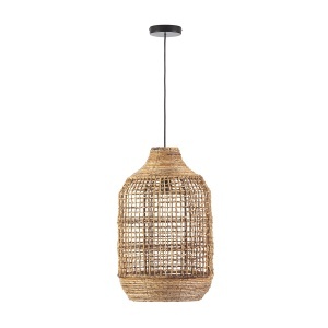 Lustra maro din fibre naturale Lucas Thai Natura