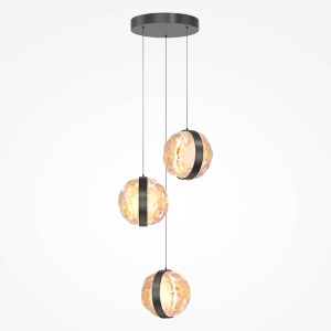 Lustra multicolora din metal cu 3 becuri Misterio Maytoni