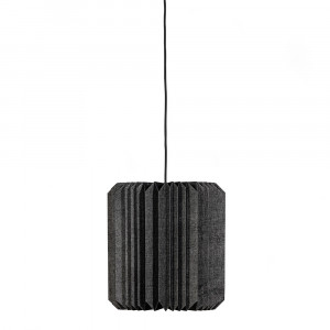 Lustra neagra din hartie Bones Woood