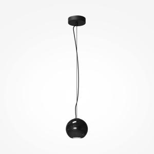 Lustra neagra din metal Basic Maytoni