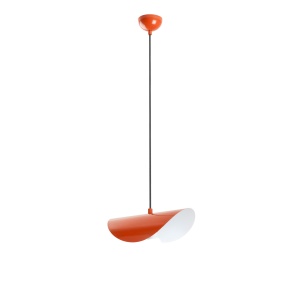Lustra portocalie din metal Eger The Home Collection
