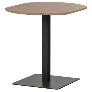 Masa bistro maro/neagra din lemn 67x79 cm Tablo Woood