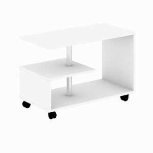 Masa de cafea alba 40x80 cm Karanfil The Home Collection