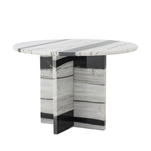 Masa de cafea alba/gri din marmura 61 cm Rosito Bloomingville