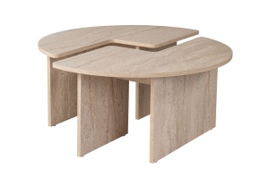 Masa de cafea crem 90 cm Moira Nordure