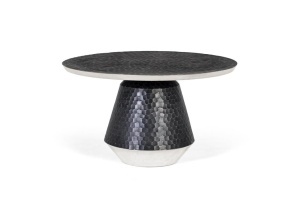 Masa de cafea gri inchis din metal 75 cm Scale Giner y Colomer