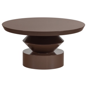 Masa de cafea maro 80 cm Auren Woood