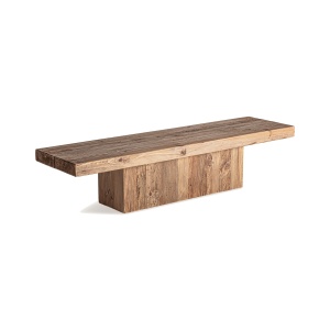 Masa de cafea maro din lemn 48x180 cm Breive Vical Home