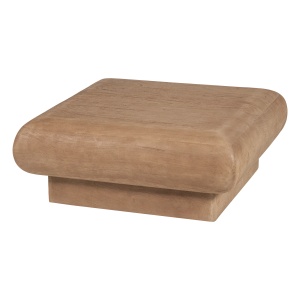 Masa de cafea maro din lemn 80x80 cm Rimea Woood