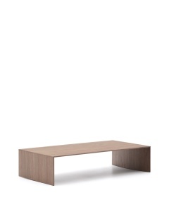 Masa de cafea maro inchis din lemn 70x140 cm Litto Kave Home