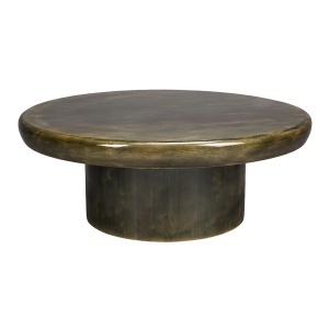Masa de cafea verde din lemn 80 cm Mush Dutchbone