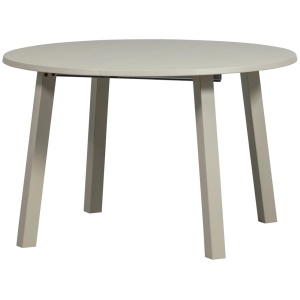 Masa dining extensibila din lemn gri inchis 120(200) cm Janne Woood