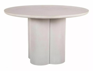 Masa dining gri deschis 120 cm Rosalia The Home Collection