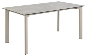 Masa dining gri din ceramica 90x160 cm Palermo Actona Company