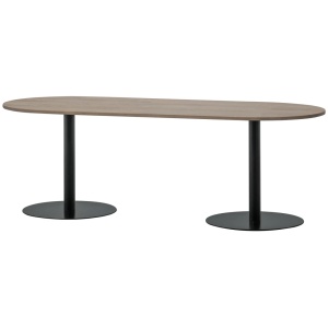Masa dining gri din lemn 79x119 cm Tablo Pebble Woood