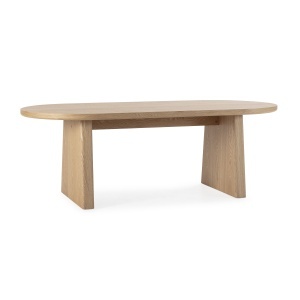 Masa dining maro deschis 100x220 cm Blair The Home Collection