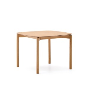 Masa dining maro din lemn 100x100 cm Indara Kave Home
