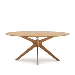 Masa dining maro din lemn 110x180 cm Naanim Kave Home