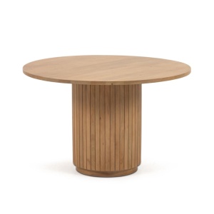 Masa dining maro din lemn 120 cm Licia Kave Home